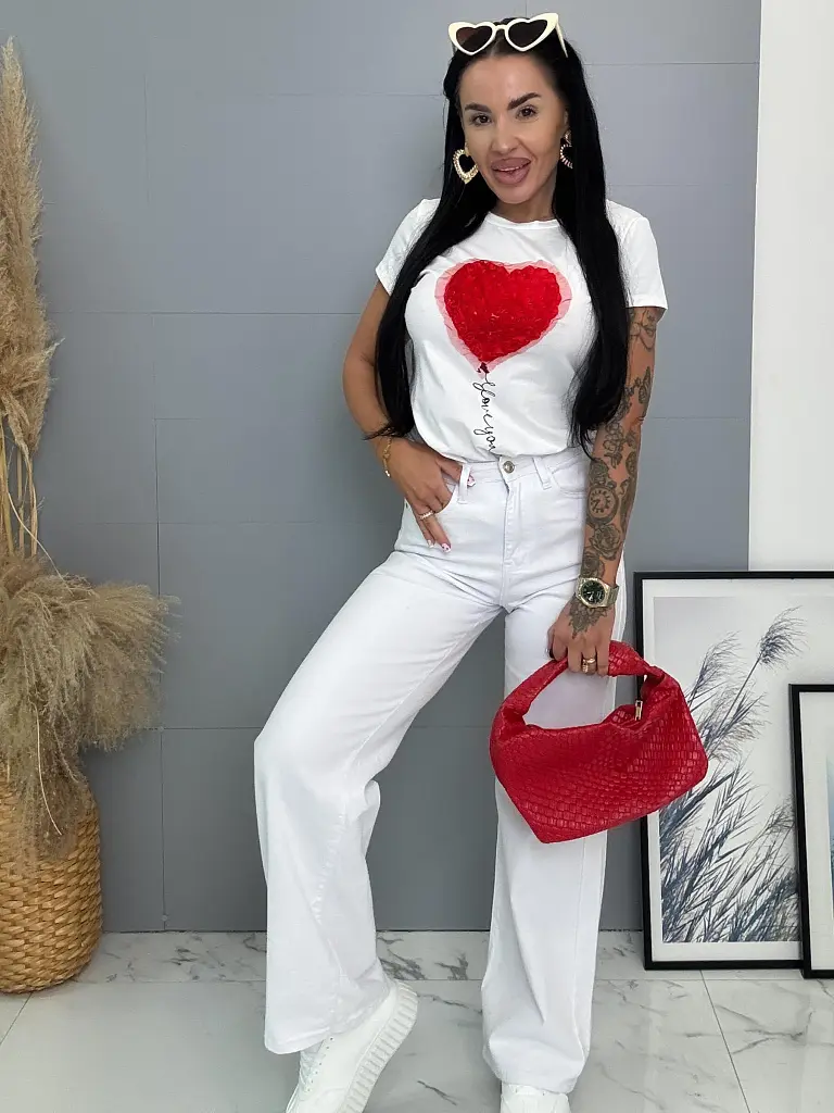 Vysokopásové wide leg rifle 