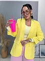 Žlté dámske sako LILLA