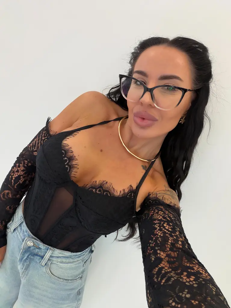 Čipkovaný korzetový top AFINA - next