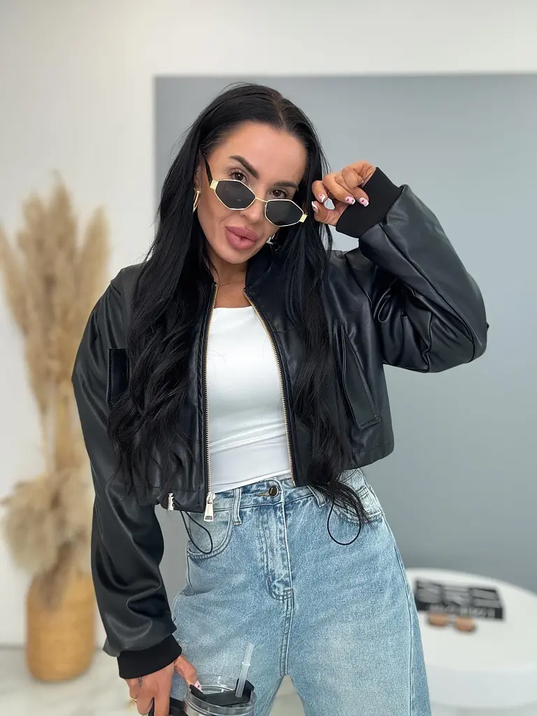 Koženková bunda MARIVA