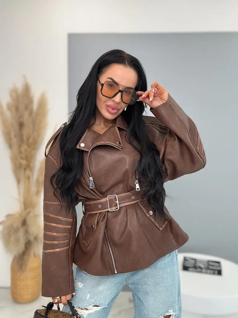 Koženková bunda KIARA