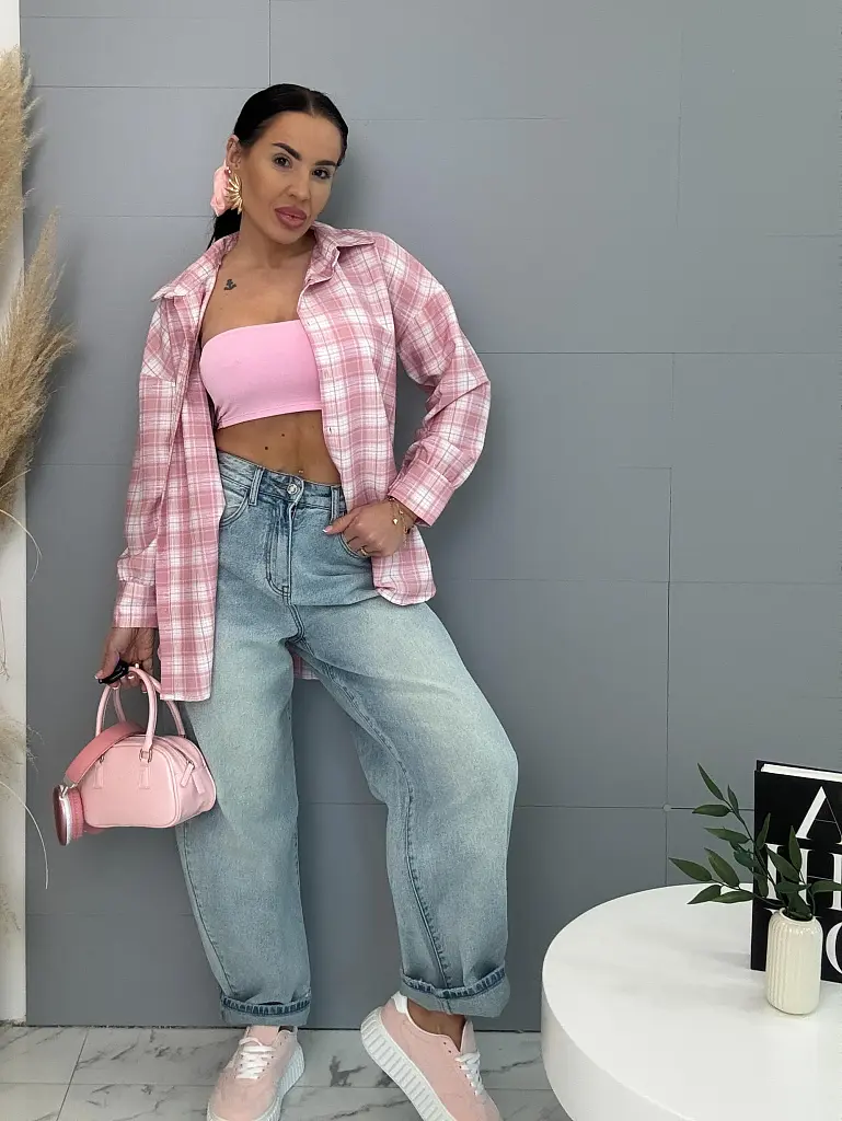 Károvaná košeľa LEA