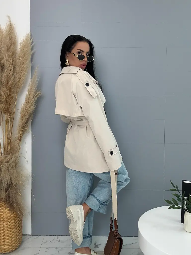 Prechodný trenčkot kabát ELIZA - next