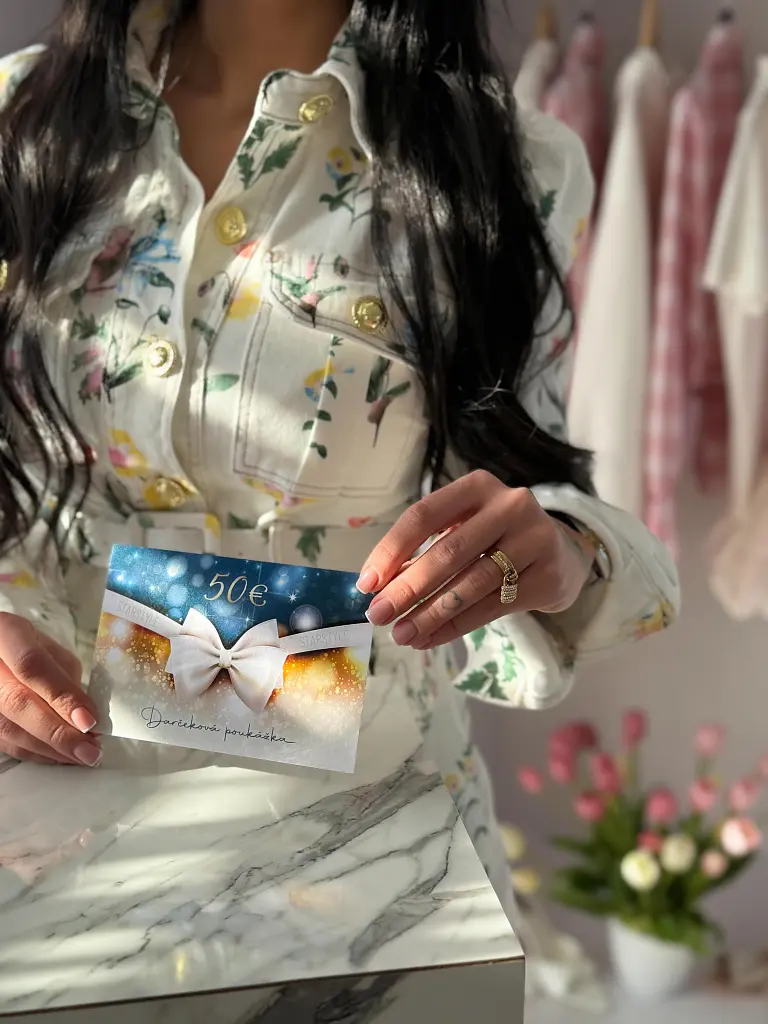 Darčeková poukážka  - next