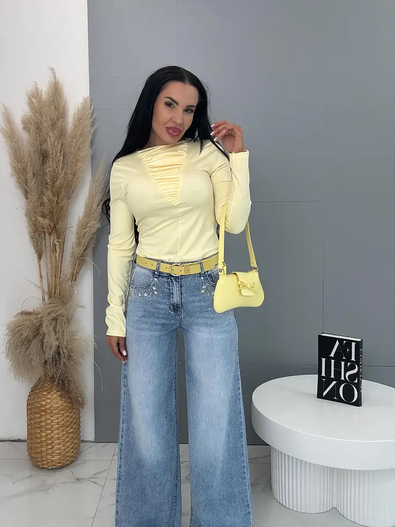 Yellow dámske tričko ENIRA - next