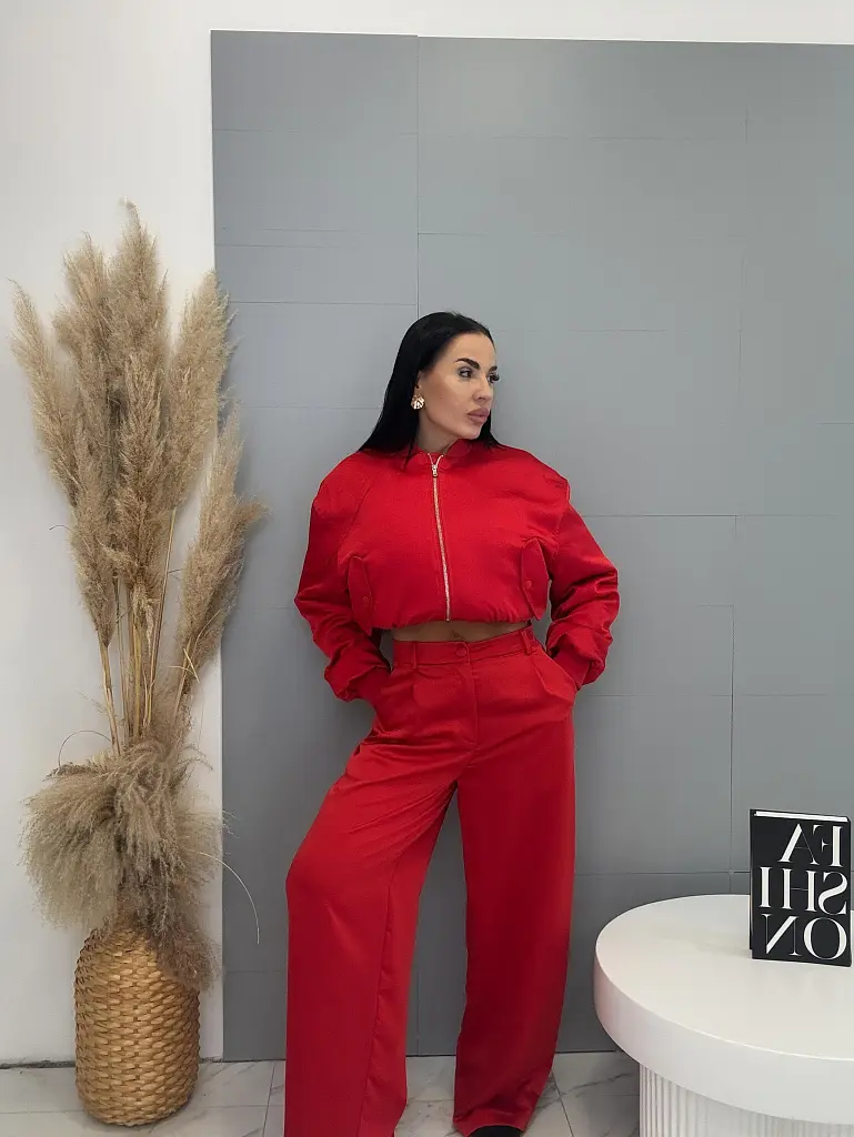 Saténové palazzo nohavice PARAMIO - next