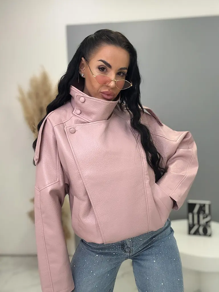 Koženková bomber bunda LIDER - next