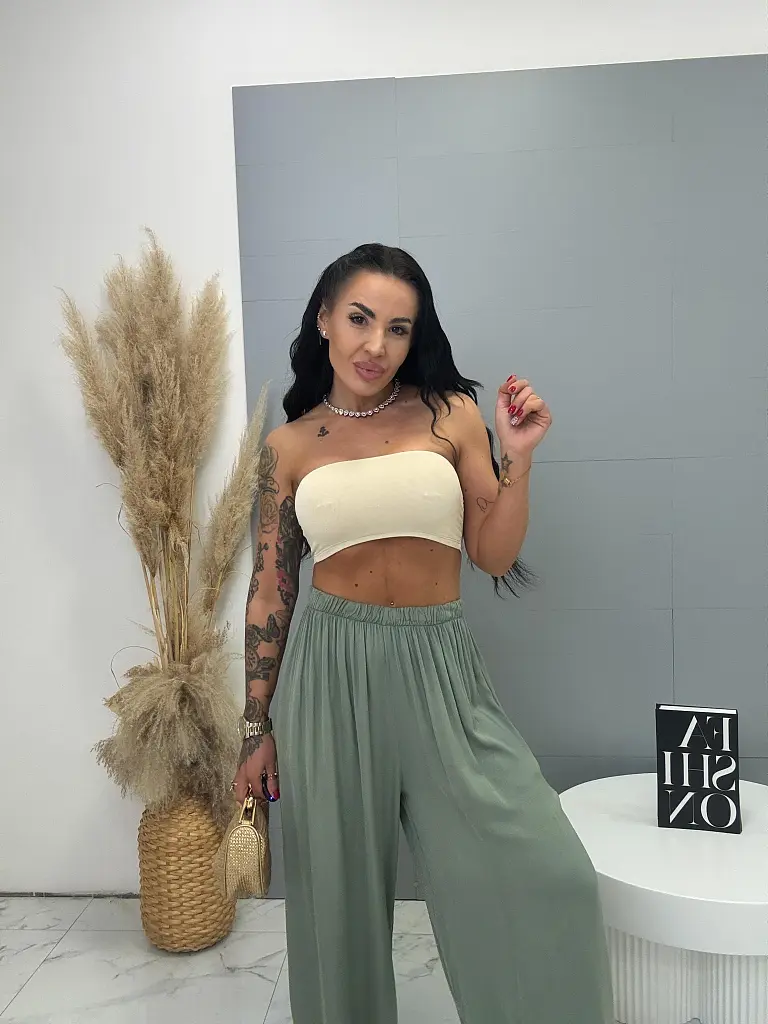 Balónové nohavice s gumeným pásom ACTIVE - next