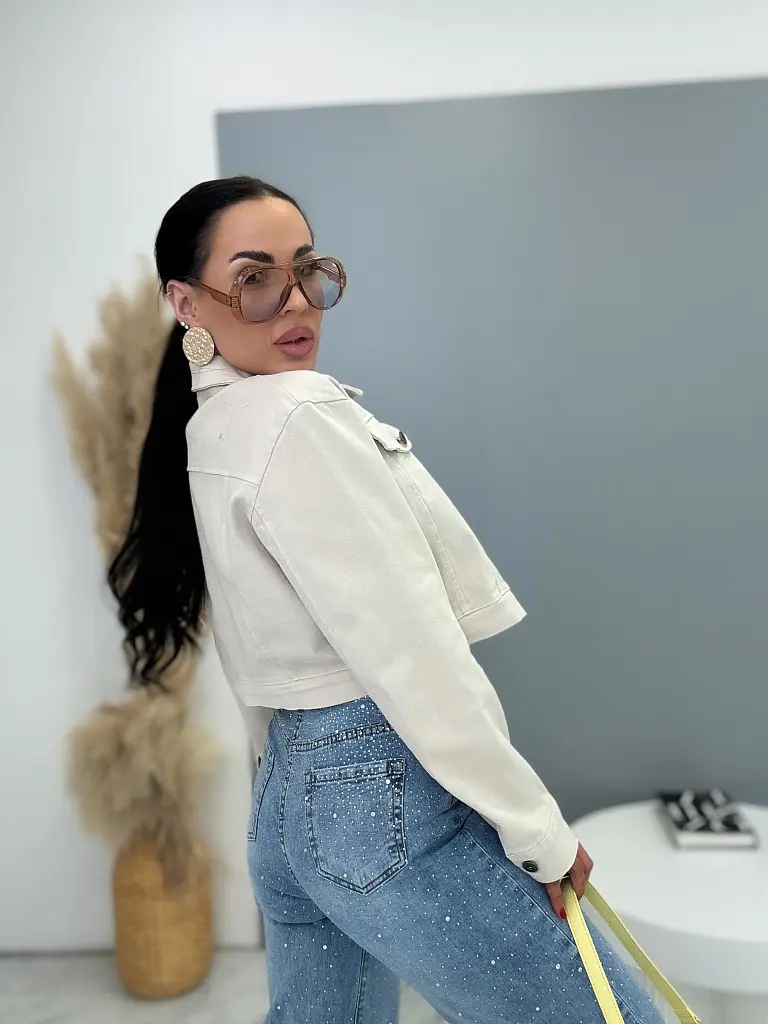 Dámska denim bunda ALESSIA - next