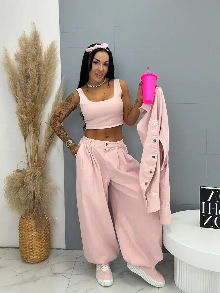 Trojdielny denim komplet RIA - next