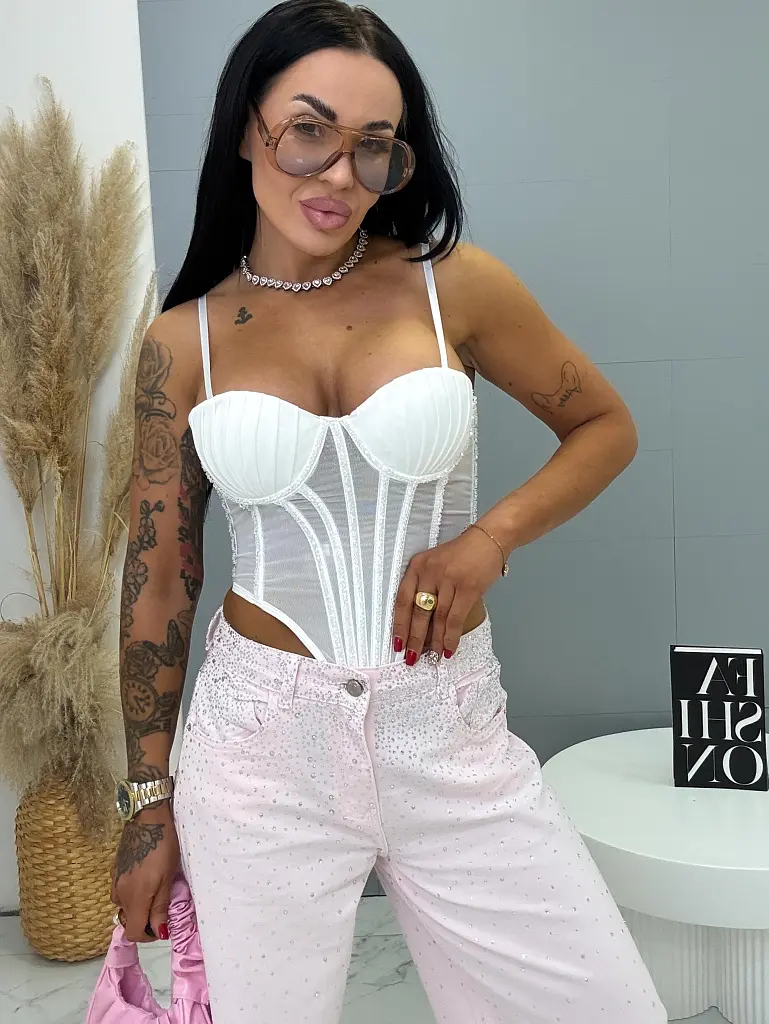 Push-up korzetový top SELLY