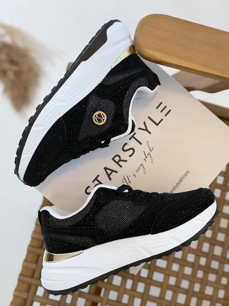 Platformové tenisky zdobené kamienkami CATIA - next