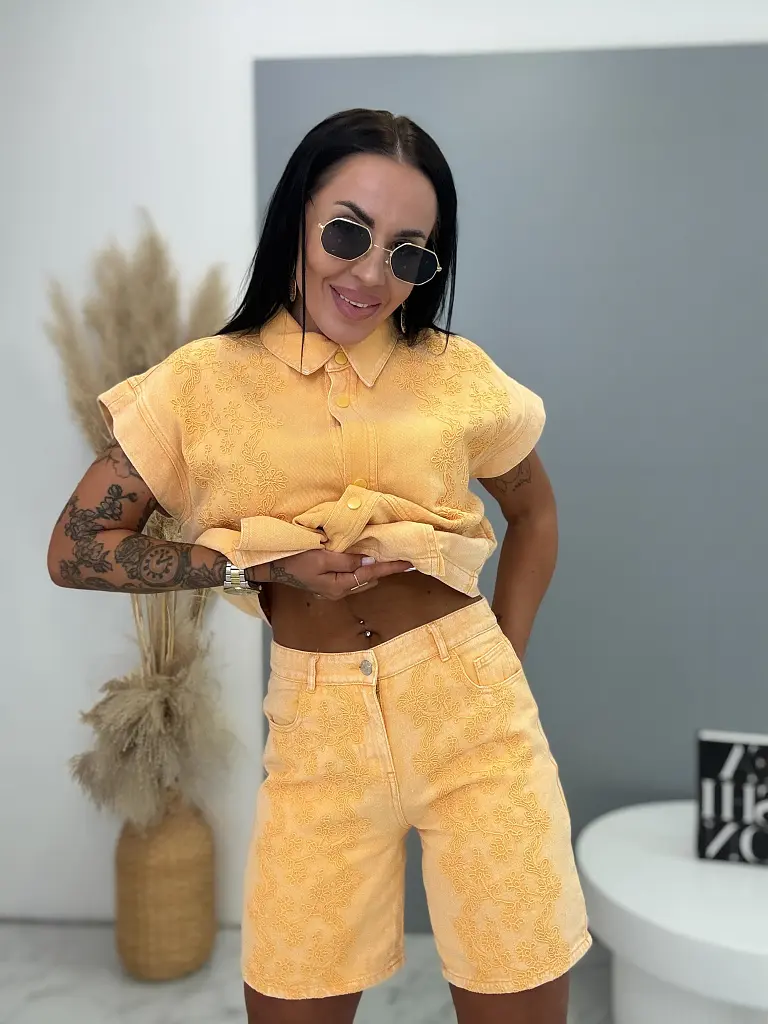 Dvojdielny denim komplet SORERO - next