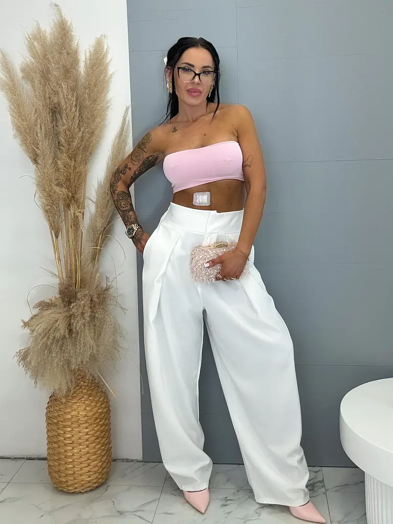 Balónové nohavice s gumeným pásom RIA - next