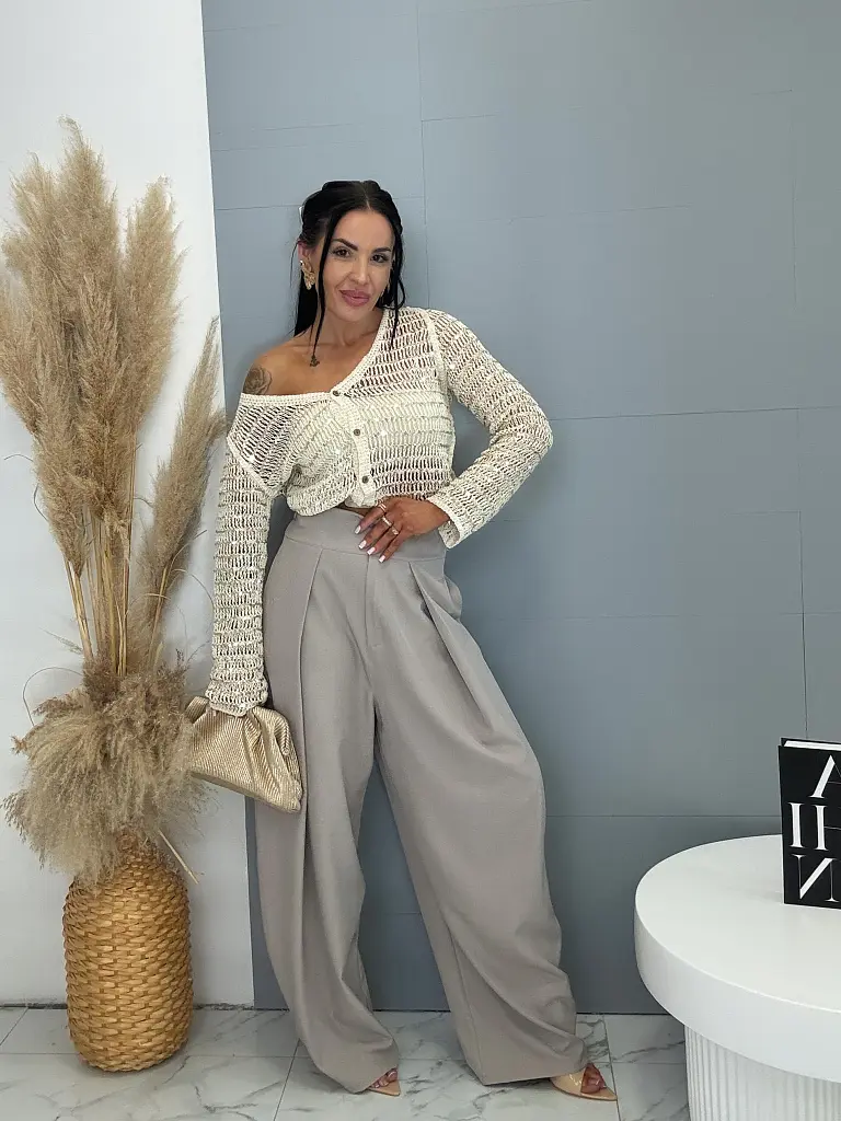 Balónové nohavice s gumeným pásom RIA