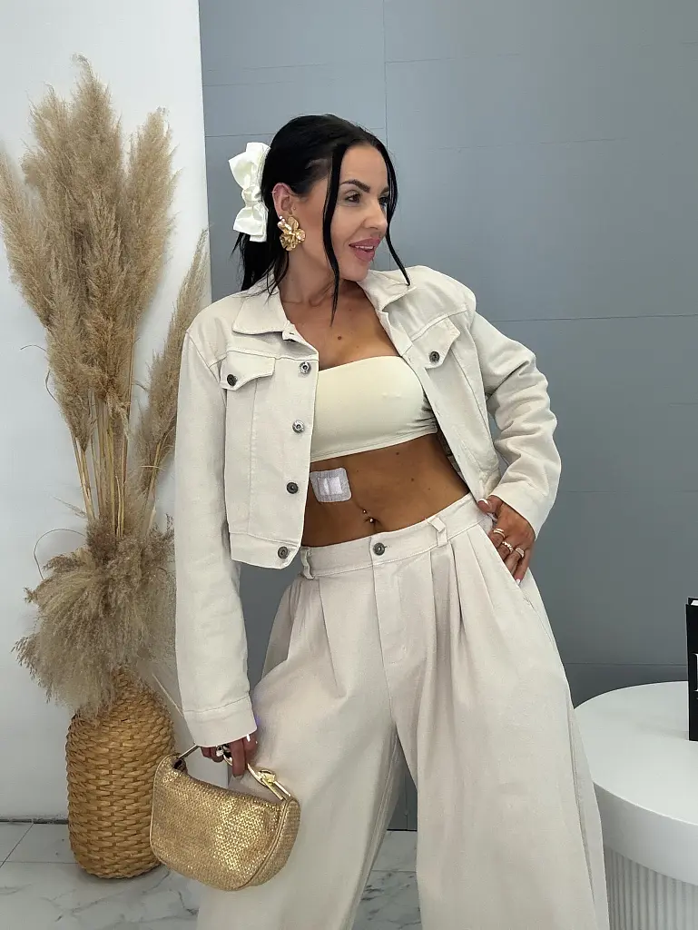 Dámska denim bunda KERRY