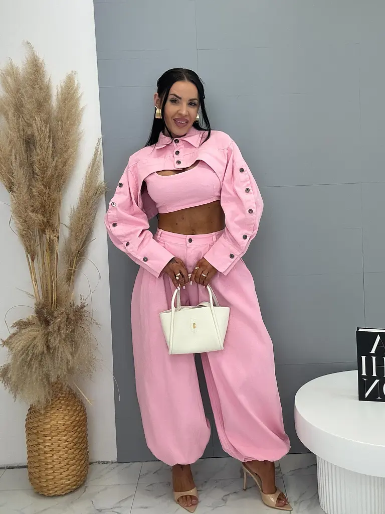 Trojdielny denim komplet RIA - next