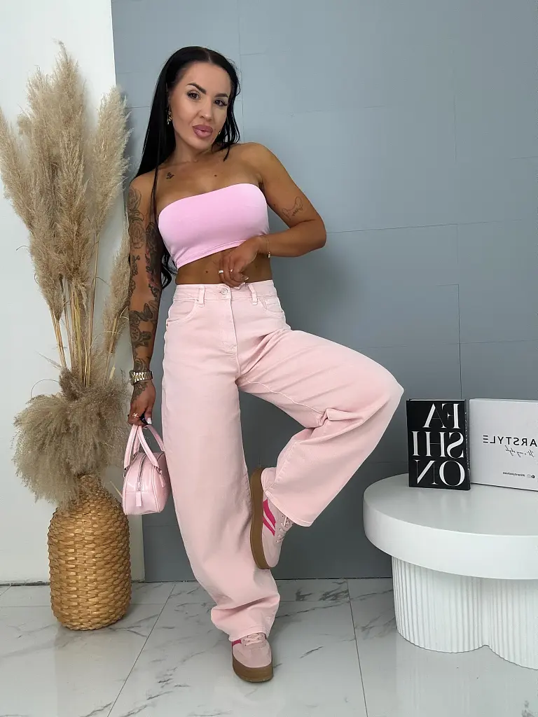 Džínsy s balónovým strihom CHIC