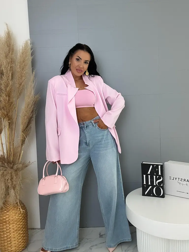 Sako so zapínaním pod krkom na 1 gombík CLEO - next