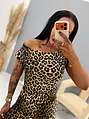 Dvojdielny komplet s leopardím vzorom ZARA