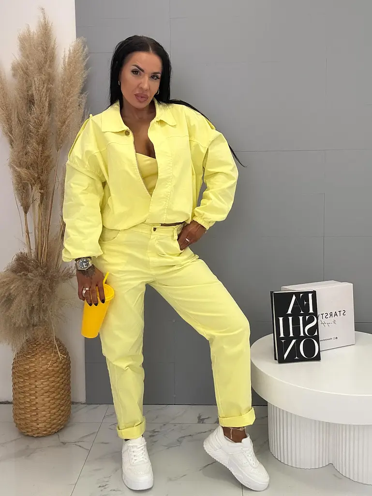 Dvojdielny denim komplet FREYA - next