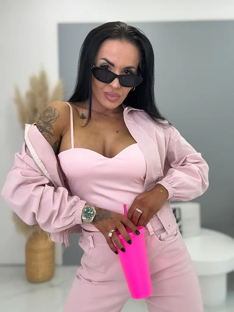 Dámsky crop top s vystuženými košíkmi STRAP - next