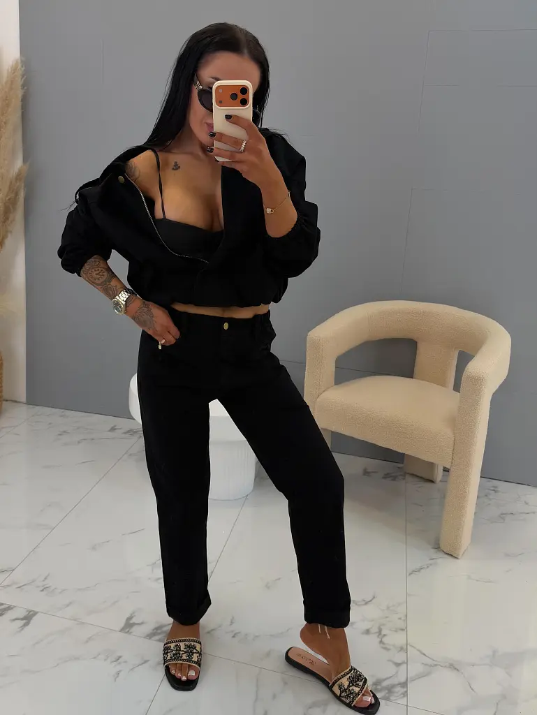 Dvojdielny denim komplet FREYA - next