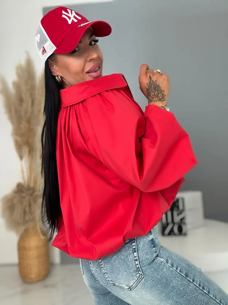 Bomber bunda v cibuľovom strihu VELVET - next