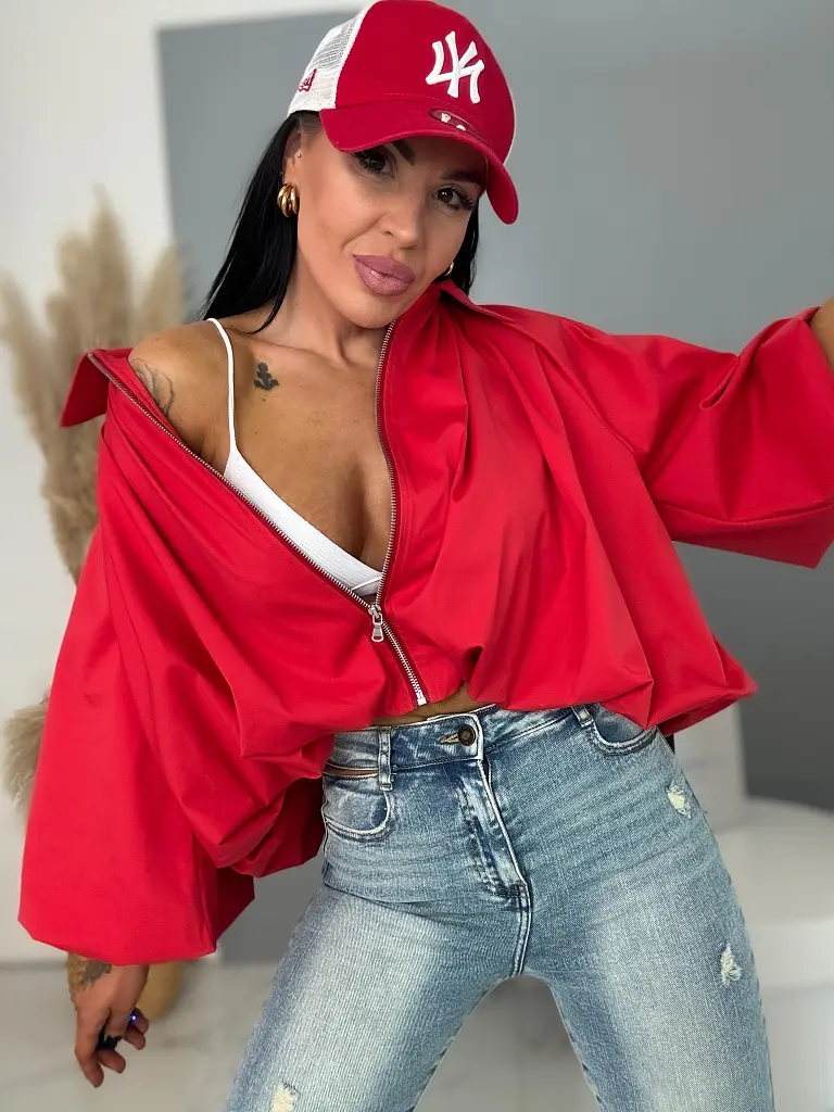 Bomber bunda v cibuľovom strihu VELVET