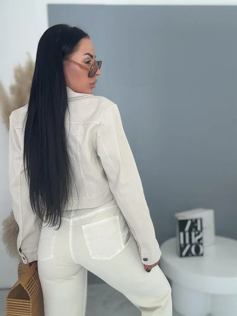 Dámska denim bunda KERRY - next