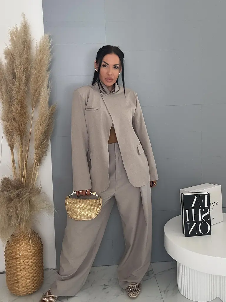 Balónové nohavice s gumeným pásom RIA