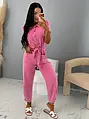 Denim overal s opaskom AMBER