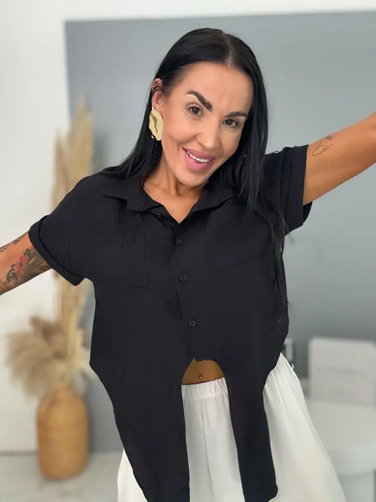 Blúzka na viazanie ELIRA - next