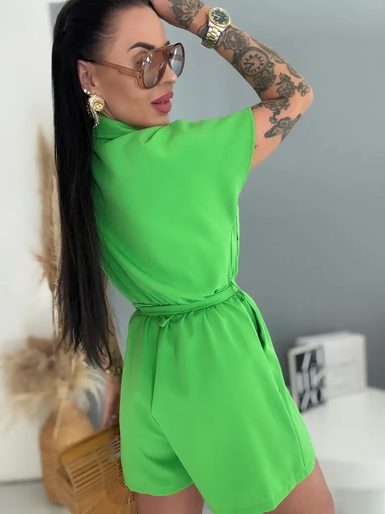 Dámsky overal s opaskom VIBE GREEN - next