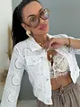 Madeira crop jacket VELINA
