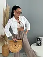 Madeira crop jacket VELINA