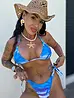 Vzorované fashion bikiny ACAPULCO
