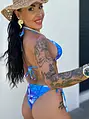 Vzorované fashion bikiny ACAPULCO