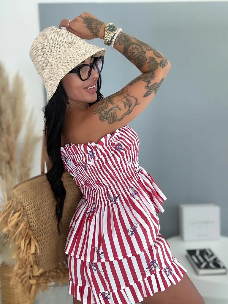 Pruhované šortky STRIPED - next