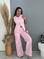 Dvojdielny pink denim komplet PINKY