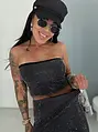 Top s kamienkami SEQUIN