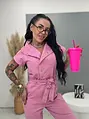 Denim overal s opaskom LIMAN