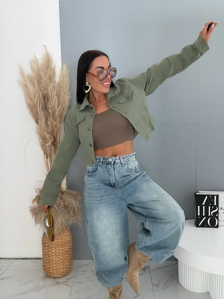 Dámska denim bunda KERRY - next