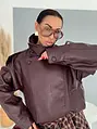 Koženková bomber bunda VERONA