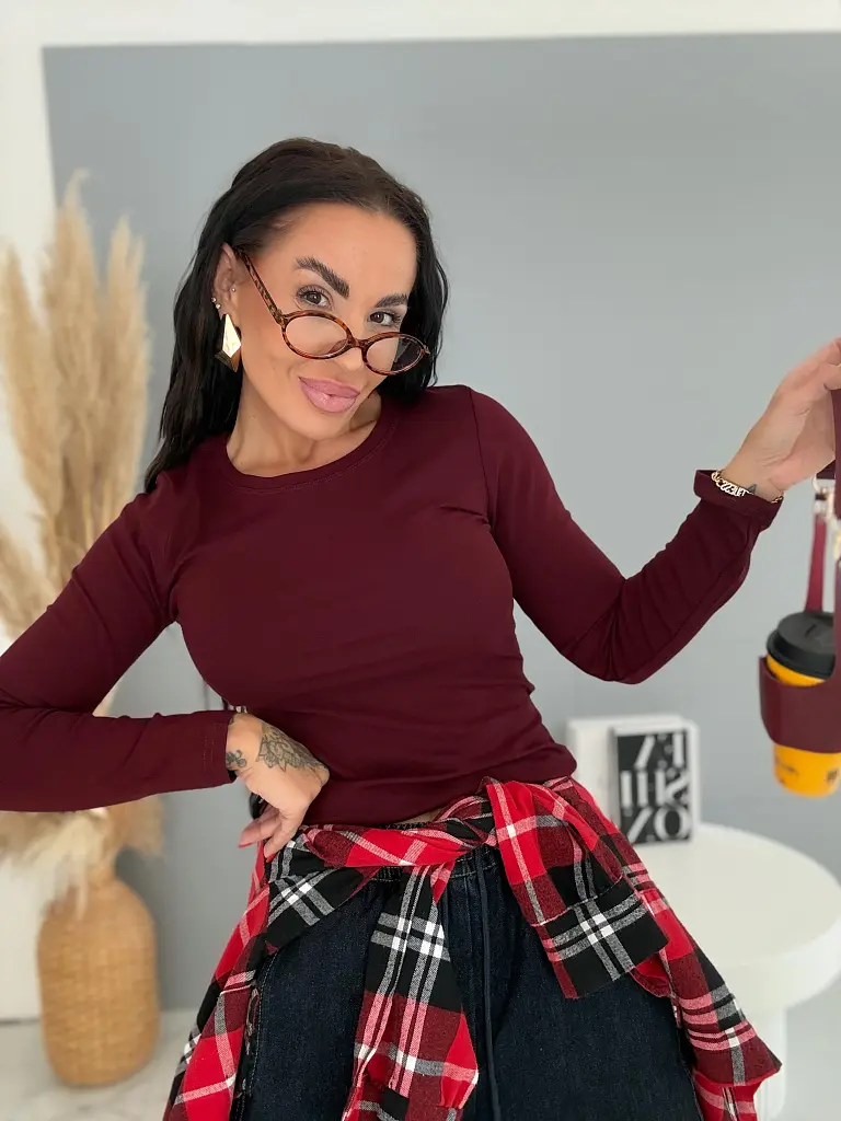 Basic elastické dámske tričko FLEXI