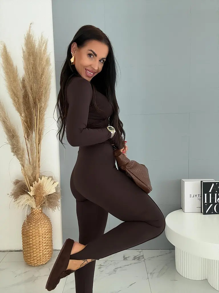 Elastické kaliopky legíny s vysokým pásom FLEXA