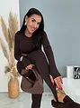 Elastické kaliopky legíny s vysokým pásom FLEXA
