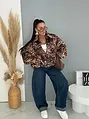 Kožušinková bomber bunda BAMBI