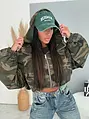 Denim army bunda s kapucňou RANGER