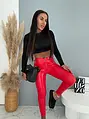 Latexové legíny s vysokým pásom VIXEN